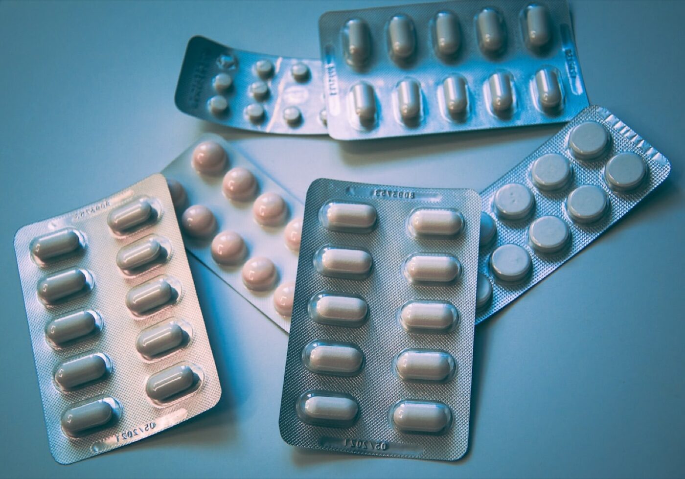 Blísteres de medicamentos para uso farmacéutico